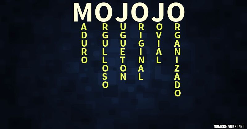 Acróstico mojojo