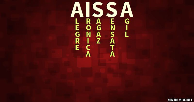 Acróstico aissa
