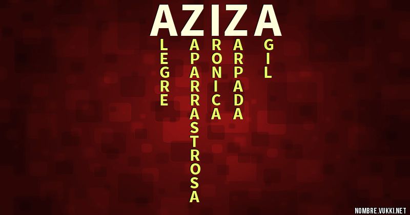 Acróstico aziza