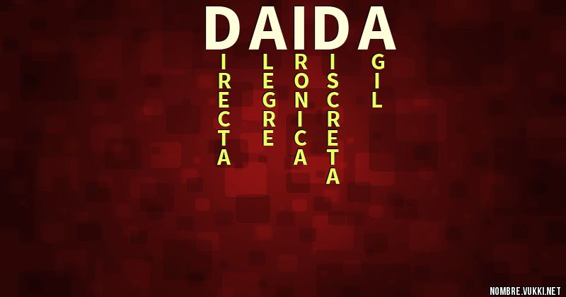 Acróstico daida