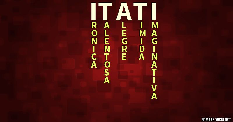 Acróstico itati