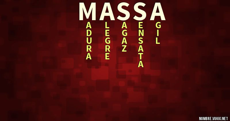 Acróstico massa