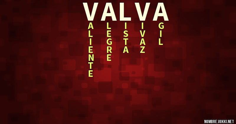 Acróstico valva