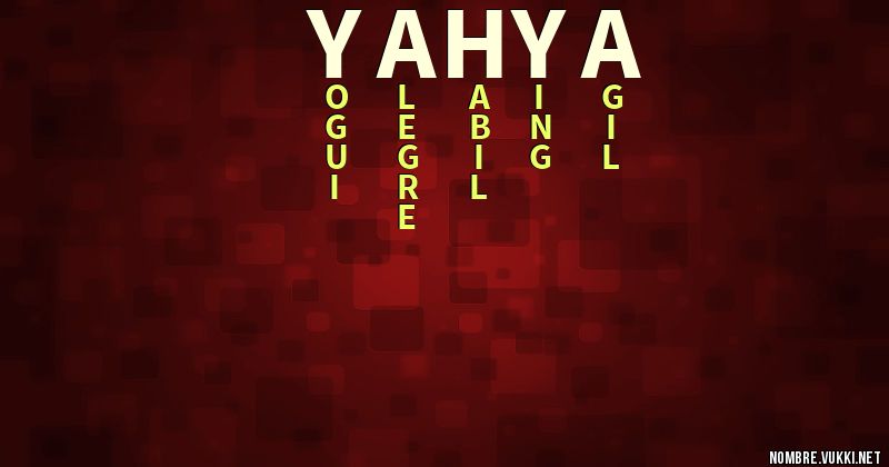 Acróstico yahya