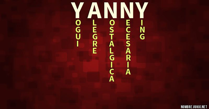 Acróstico yanny