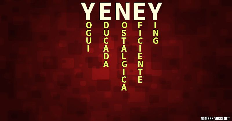 Acróstico yeney