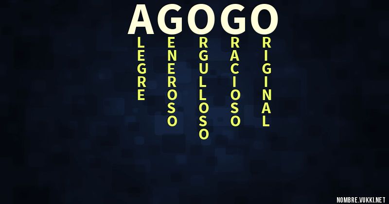 Acróstico a. gogo