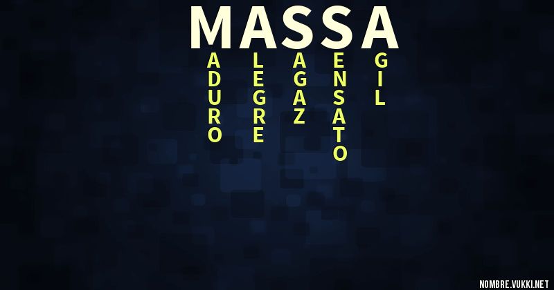 Acróstico massa