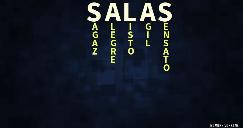 Qué significa salas