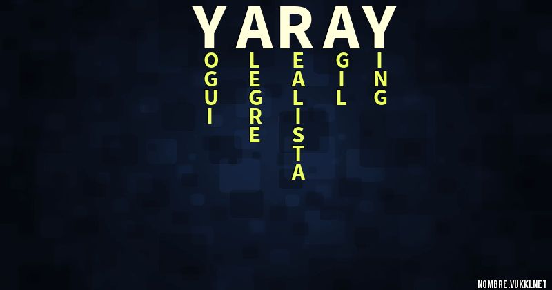 Acróstico yaray