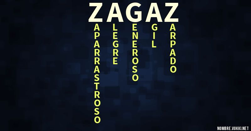 Acróstico zagaz