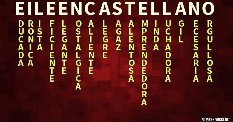 Acróstico eileen castellano