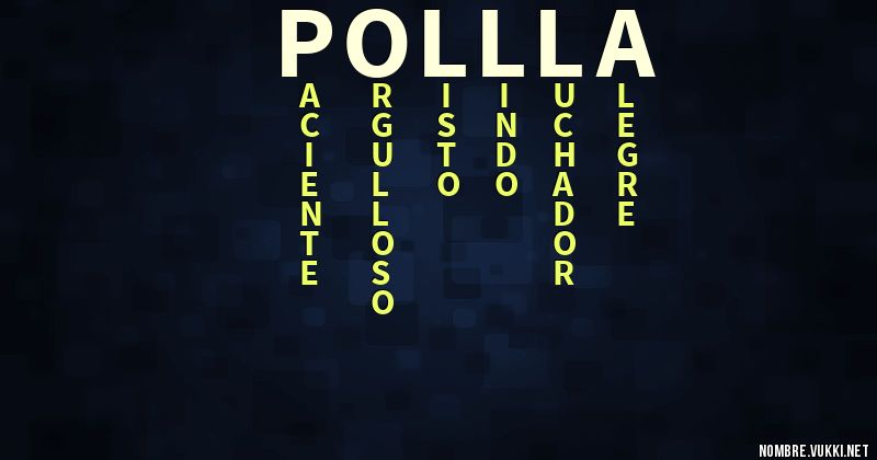 Acróstico pollla