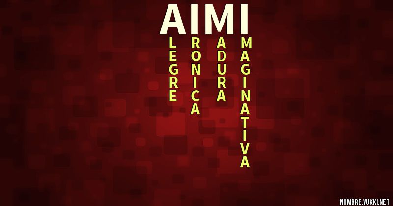 Acróstico aimi