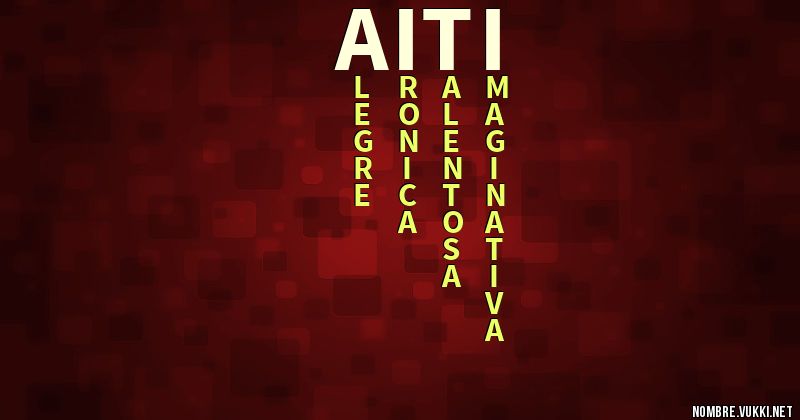 Acróstico aiti