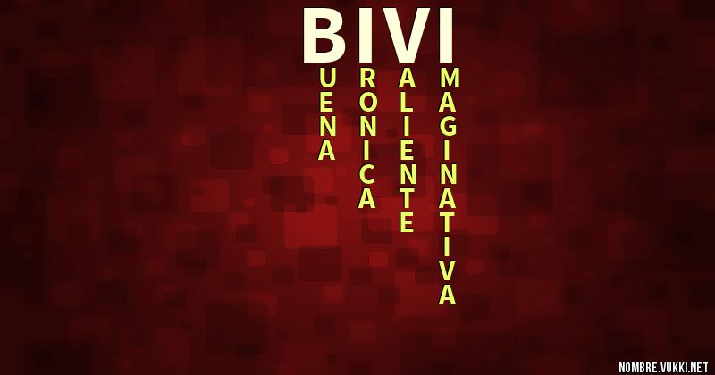 Acróstico bivi