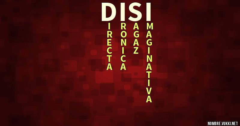 Acróstico disi