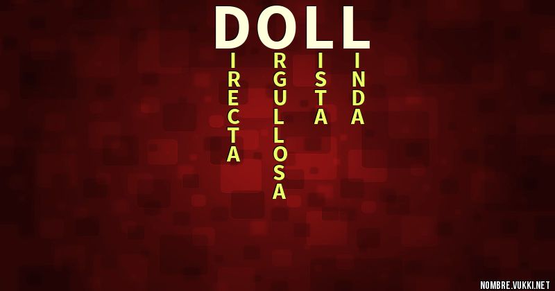 Acróstico doll