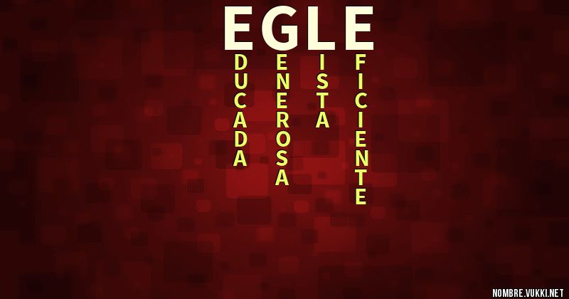 Acróstico egle