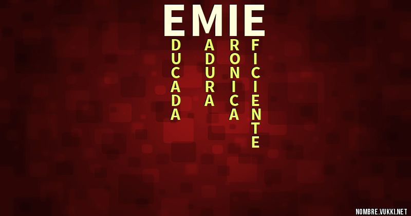 Acróstico emie