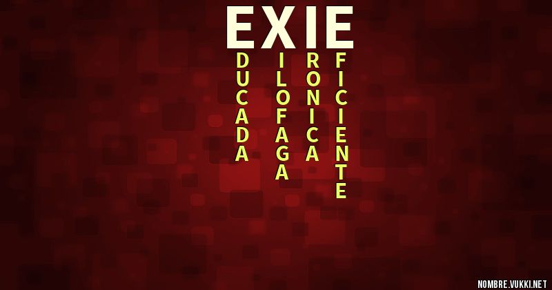 Acróstico exie
