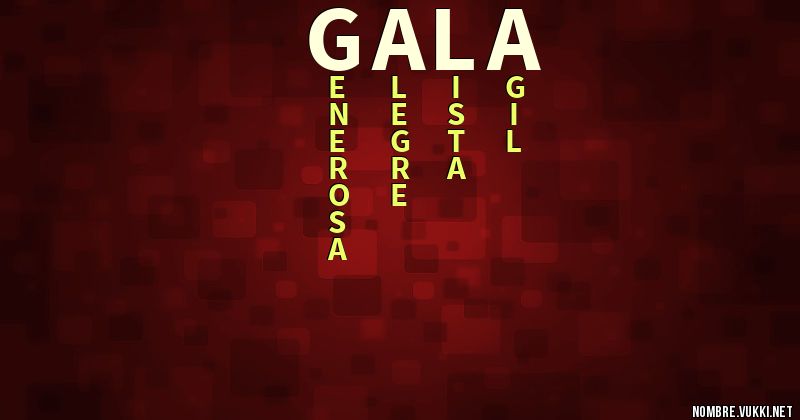 Acróstico gala