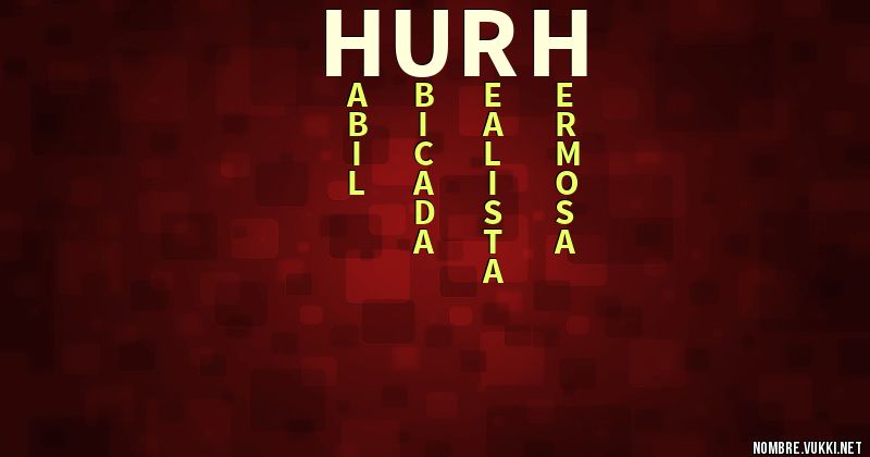 Acróstico hurh2