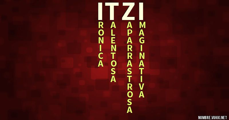 Acróstico itzi