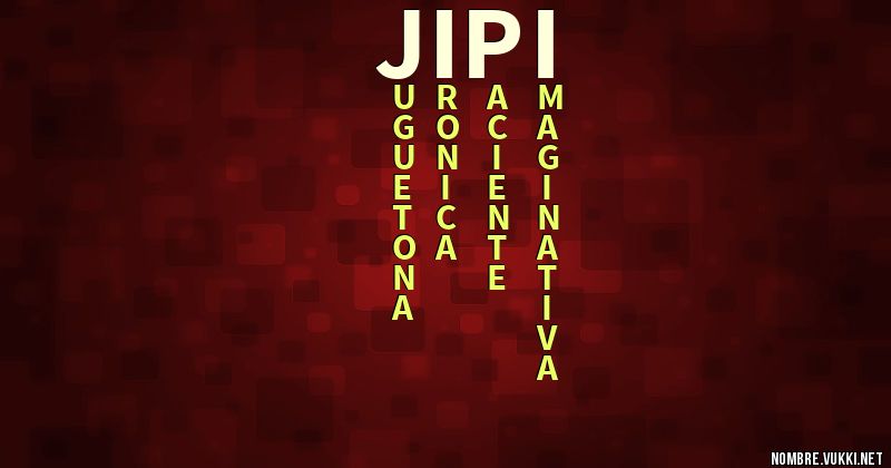 Acróstico jipi