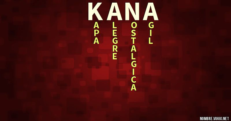 Acróstico kana