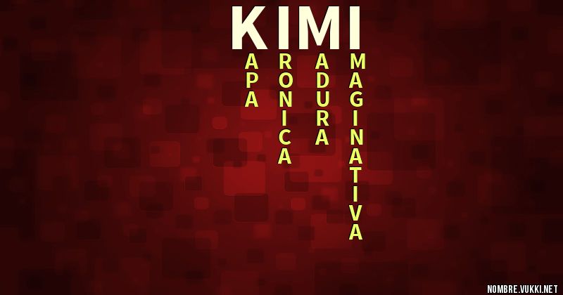 Acróstico kimi