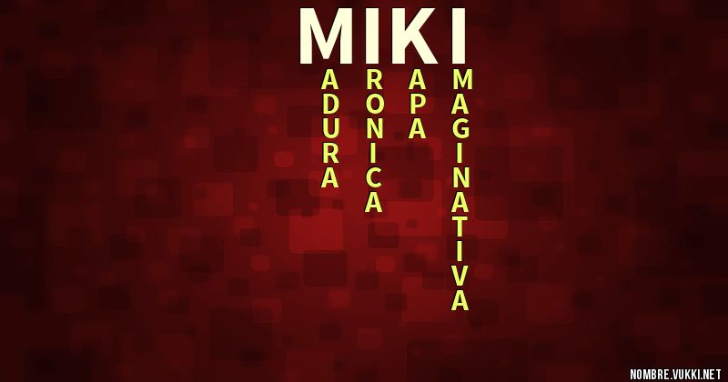 Acróstico miki