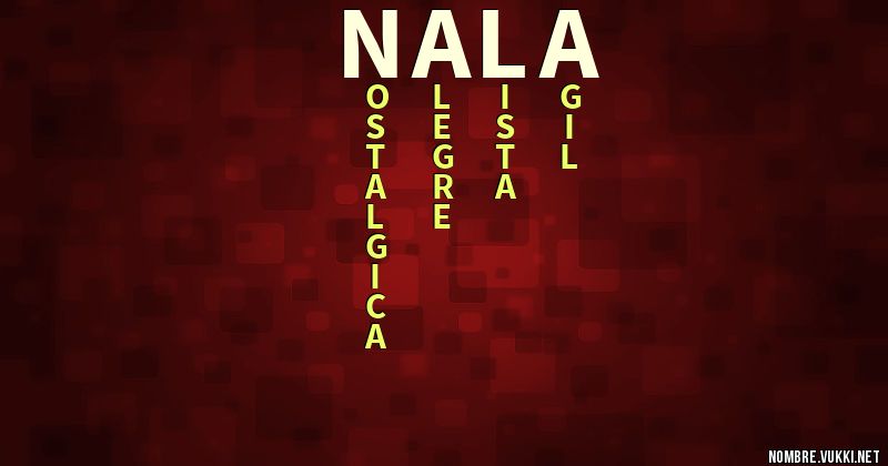 Acróstico naïla