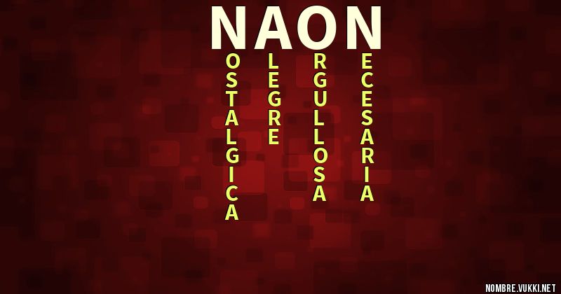 Acróstico naon