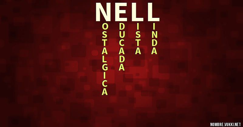 Acróstico nell