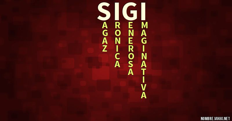 Acróstico sigi
