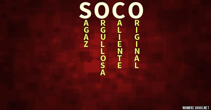 Acróstico soco