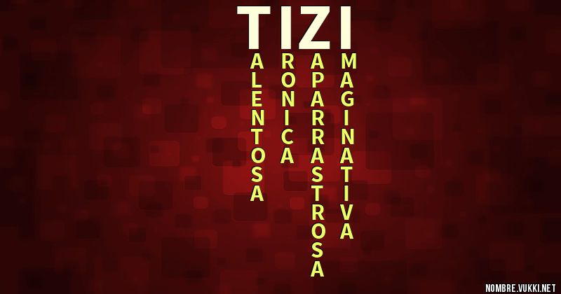 Acróstico tizi