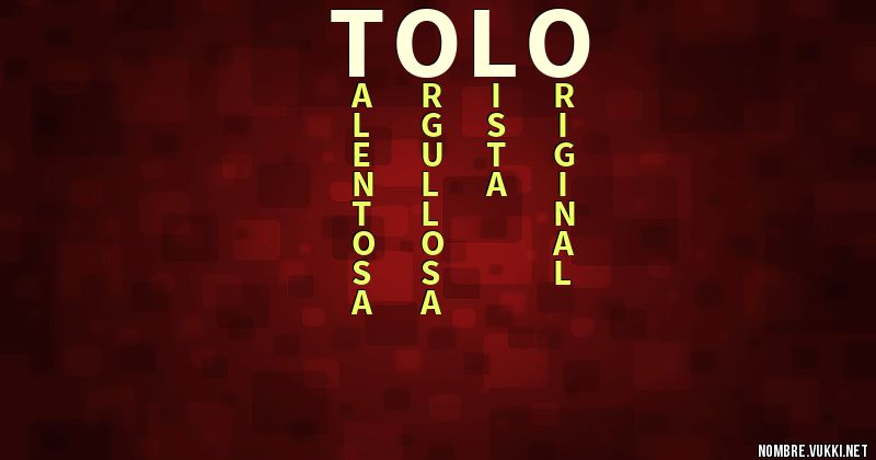 Acróstico tolo