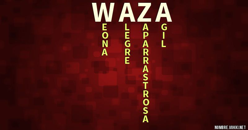 Acróstico waza