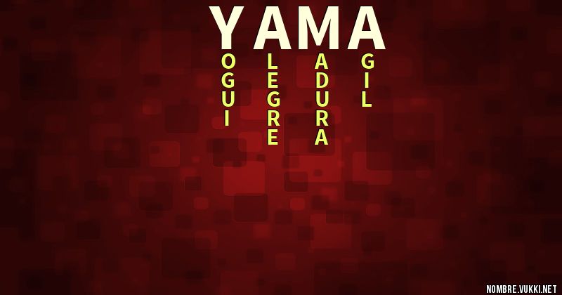 Acróstico yama