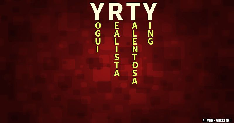 Acróstico yrty{.]
