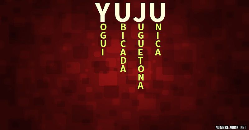Acróstico yuju