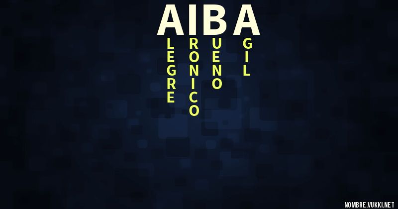 Acróstico aiba