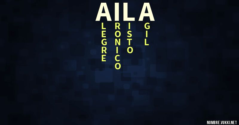 Acróstico aila