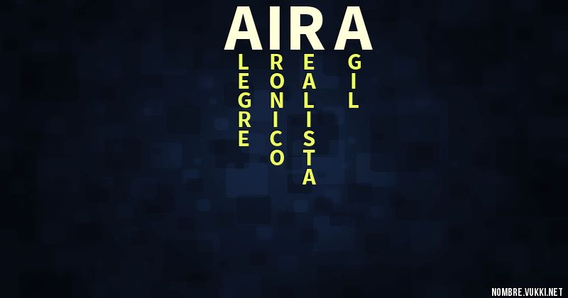 Acróstico aira