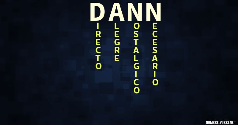 Acróstico dann