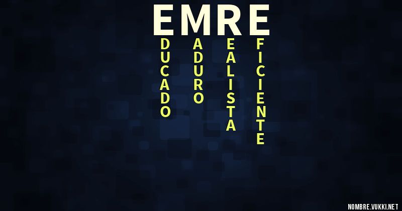 Acróstico emre