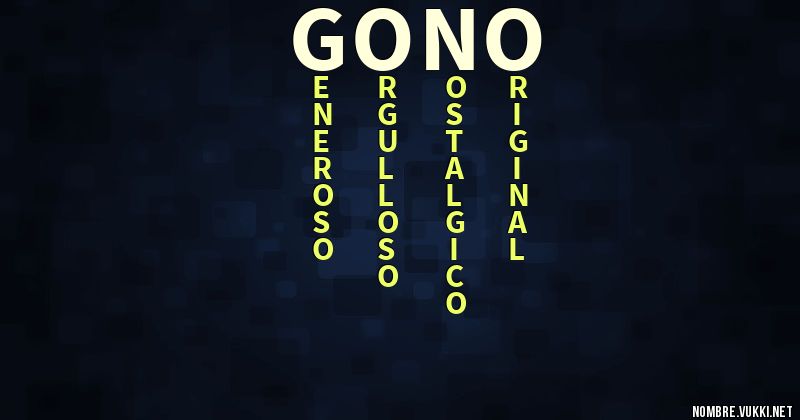 Acróstico gono