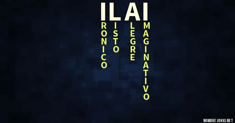 Acróstico ilai
